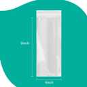 iMailer - 500 Pcs - 4" x 9" Cellophane Pretzel Bags - Self Sealing, Food Safe Bags for Chocolate, Candies, Cookies