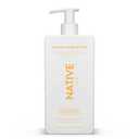 Native Vegan Strengthening Conditioner with Almond & Shea butter, Clean, Sulfate, Paraben and Silicone Free - 16.5 fl oz