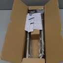 Wrap Around Curtain Rod, Antique Bronze Blackout Curtain Rods for Windows 28 to 48 Inch, 1 Inch Heavy Duty Adjustable Ceiling Bedroom Outdoor Curved Drapery Rods, All Metal, Aluminium Bracket