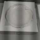 SOUJOY Set of 6 Salad Plate, 8 Inch Porcelain Dessert Serving Plates, Embossed Printing Small Dinner Dish for Pancakes, Steak, Microwave, Dishwasher Safe