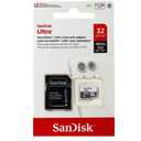 SanDisk Ultra 32GB UHS-I/Class 10 Micro SDHC Memory Card With Adapter - SDSDQUAN-032G-G4A
