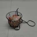 Basket Salt Lamp With Salt Chunks