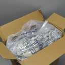 Amberspace Full Size Comforter Sets, Blue Grey Plaid Bedding Set 7 Piece for Boys Girls Teen, Classic Homestead-Style Kids Comforter Set Bed in A Bag with Sheets, Pillowcases & Shams