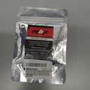 MBP Alloy Tubeless 50mm Bicycle Pro Design Presta Valve Stems Fits Most Rims with 2 Types of Grommets Included for Each stem. Alloy Cap has Built in Valve core Remover Tool. (Blue)