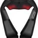 Shiatsu Back and Neck Massager with Heat, Back Massager for Pain Relief deep Tissue Electric 3D Kneading Massage Pillow for Shoulder Leg Body Muscle, Best Gifts for Women Men