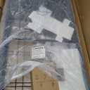 450lbs Capacity Shopping Cart,Upgrade Huge Grocery Cart on Wheels,Heavy Duty Foldable Utility Shopping Carts with Double Basket and 360 Rolling Swivel Wheels for Groceries Laundry Transport 1 (Super Jumbo)