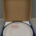 Dimmable Wood LED Flush Mount Ceiling Light, 5CCT 2700K-6000K Modern Black Close to Ceiling Lighting Fixtures, Minimalist Round Ceiling Lamp for Living Room, Bedroom, Laundry Room (15.8")