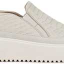 Vionic Women's Kearny Sneaker, Cream Leather, 9