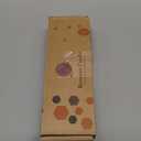 6 Count Beeswax Taper Candles Hand Rolled - Smokeless Dripless -Natural Scent - 8 Inch in Off White