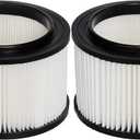 2 Pack 17810 Filter Replacement for Craftsman Shop Vac Filter 9-17810 for 3 to 4 Gallon General Purpose Vacuums