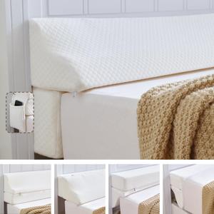 Bed Wedge Gap Filler Full Size, Wedge Pillow for Headboard Gap, 54×10×6 in