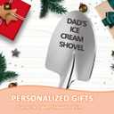 2 x Dads Ice Cream Shovel Spoon, Fathers Day Gifts From Daughter - Dad Gift, Unique Funny Dad Gifts - Birthday Gifts For Dad, Gifts For Dad Who Wants Nothing - Ice Cream Spoon Gifts