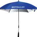 Franklin Sports All Position Umbrella with Universal Clamp SidelineBrella-TekSun Protection UPF 50+