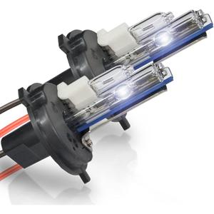 HID-Warehouse HID Xenon Replacement Bulbs - H4 / 9003 4300K - Bright Daylight (1 Pair) (H4 (9003/HB2) HID Low / Halogen High)