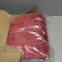 Wonderful Christmas Cotton Stripe Quilt 5-Piece Set,Queen Luxury Red Velvet Quilt Set,All-Season Breathable Bedding with 2 Elegant Cushions,Versatile for Bedroom, Fit for Adults, Teens & Kids,94"x94"