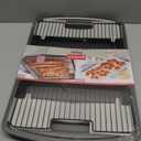 GoodCook 15 x 10.5 Nonstick Carbon Steel Baking Pan & Raised Wire Rack  Pizza Crisper, Crispy Bacon, Multipurpose Cooking Sheet Pan, Cooling Rack, Kitchen Cookware Set, Dishwasher Safe