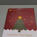 Brightown Christmas Tree Topper Star Lighted Plug in 3D Rustic Rattan Natural Farmhouse Built-in 10 Bulbs Christmas Tree Star Topper Classic Vintage Indoor Xmas Decorations Ornament Holiday Home Decor