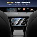 Karltys [Upgrade] 2PCS for 2025 2026 Lincoln Navigator Screen Protector 11.1 Inch [No Glare & Fingerprint] 9H Full Coverage Bubble-Free Glass Touchscreen Tempered Glass Protector 2025 Navigator Accessories