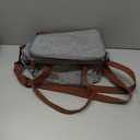 MIYCOO Lunch Bag & Lunch Box for Women Men, Double Deck Leakproof Insulated Soft Large Adult Camping Cooler bag for Work, Beach, Picnic, Travel (Grey, 15L) (Gray)