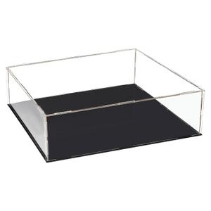 uxcell Acrylic Clear Display Case Box Dustproof Protection Showcase Cube Collectibles Show Box 11.8x9.8x3.9inch