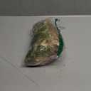 Koonfan Christmas Blonde Wig with Red Bow and Necklace Girls Women Long Braids Christmas Costume Wig Accessory