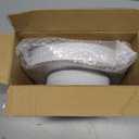 FOCUSLINE Gold Plastic Plates Set of 60, Disposable Plates with Gold Rim 30 Dinner Plates 10" and 30 Salad Dessert Appetizer Plate 7", Elegant Fancy Heavy Duty Wedding Party Plates