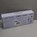 LUXE Bidet NEO 120  Single Nozzle, SelfCleaning, NonElectric Bidet Attachment for Toilet Seat, Adjustable Water Pressure, Rear Wash (White)