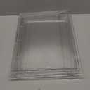 Clear Acrylic Display Case for Figures 4 Layer Adjustable Acrylic Boxes for Display Stackable Display Cabinets for Collectibles Action Figure Display Case for Shoe, Bread, Cosmetic, Handbag,1 Pack (high-7.1")