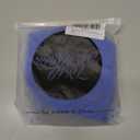 RUNNING GIRL Sports Bras for Women High Support,Seamless Ribbed Longline High Neck Sports Bra Racerback Padded Crop Top Yoga (Blue, M)