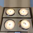 4 Pack Gold Rechargeable Led Cordless Table Lamps,Cordless Lamp with 6000mAh Battery Operated,Wireless Lamp for Restaurant Home Dinner Dining Kitchen Outdoor Patio,Waterproof & Portable