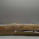 3 Bow 4 Bow Bimini Top Boat Cover,600D Solution Dyed Polyester,2 Support Poles& 4 Adjustable Straps Included (Grey)