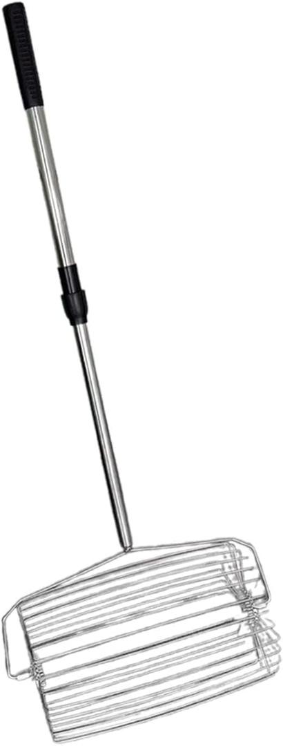 Tennis Ball Picker Upper Tool Telescopic Rolling Holder Tennis Balls Collector Pickleball Picker Upper for Court, Large