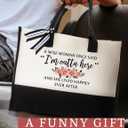 Pawzity Retirement Gifts for Woman 2025 - Retired Bags for Boss Lady, Manager, Teacher, Nurse, Women - Tote Bag