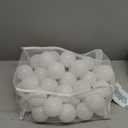 Heopeis Ball Pit Balls - 2.7inch Plastic Ball Play Balls BPA Free Phthalate Free Non-Toxic Play Balls for Children Ball Pit Party Brithday Ball Pool Tent (White)