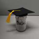 12 Sets 2026 Graduation Centerpieces for Tables, Glowing Mason Jar Centerpieces with Graduation Caps, Glowing Money Jars for College High School Congrats Grad Party Decor Supplies