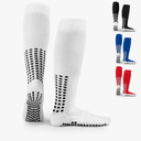 LUX Anti Slip Soccer Knee Socks,Non Slip Football/Basketball/Hockey Sports Grip Socks, One Size
