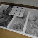 Primula Half Moon Teapot Set with 4 Tea Cups, Removable Stainless Steel Filter and Infuser, Glass Tea Maker, Filter, Dishwasher Safe, 40-Ounce, Tea Gift Set, Tea Set for Service of 4 Adults