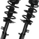 KUSATEC Front Pair Complete Struts Shock Absorber fit for 2009-2019 Dodge Journey, 172510 172509 Struts with Coil Spring Assemblies