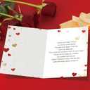 2 x Asmallgf Happy Valentine’s Day Card for Special Friend，Valentines Day Decorations Gifts for Him Her