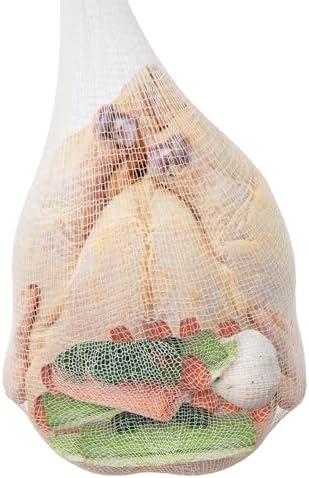 Eselect 24” Soup Socks - Pack of 5, Cooking Bags for Making Flavorful Soup Stock, Broth & Stew, Clam Bags, Steamer & Boiling Bags