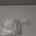 HESTYA 6 Pack 7 Inch Acrylic Easel Stand, Display Stand, Plate Holder for Display, Photo Holder Picture Frame Book(Clear)