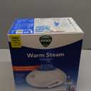 Vicks Warm Steam Vaporizer & Humidifier 1.5 Gallon Tank for Small and Medium Rooms, Night Light, Works with VapoPads and VapoSteam