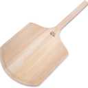 New Star Foodservice 1029970 Restaurant-Grade Wooden Pizza Peel, 16" L x 14" W Plate, with 12" L Wooden Handle, 30" Overall Length