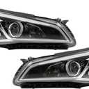 Halogen Headlights w/o Bulbs Compatible with Sonata 2015-2017