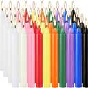 40 Pack Spell Chime Candles-4 Inch Multi-Colored Taper Candles Sticks-for Home Decor Kitchen Decor Wedding Decoration-10 Colours