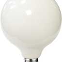 MRDENG LED Dimmable Light Bulbs 60 Watt Replacement,Large G40(G125) 6-Watt(60-Watt Equivalent) LED Bulb,E26 Socket,Soft White Globe Light Bulb (2700K) Pack of 1