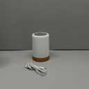 Night Light, Touch Lamp for Bedrooms Living Room Portable Table Bedside Lamps with Rechargeable Internal Battery Dimmable 2800K-3100K Warm White Light & Color Changing RGB (Regular Size)