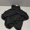 COOFANDY Men's Turtleneck Sweater Slim Fit Lightweight Basic Ribbed Sweaters (XL, 01-black)