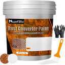 Rust Converter Paint White 35oz – Rust Proof Paint, Rust Inhibitor, Anti Rust Coating, Rust Converter & Metal Primer, Car Rust Treatment, Rust Remover for Boats, Cars & DIY