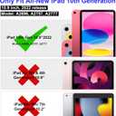 Magnetic iPad 10th generation (2022) / 11th generation (2025) Privacy Screen Protector, iPad 10.9 inchAnti Blue Light Glare Spy Privacy Filter